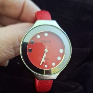 Red Terner Quartz Watch